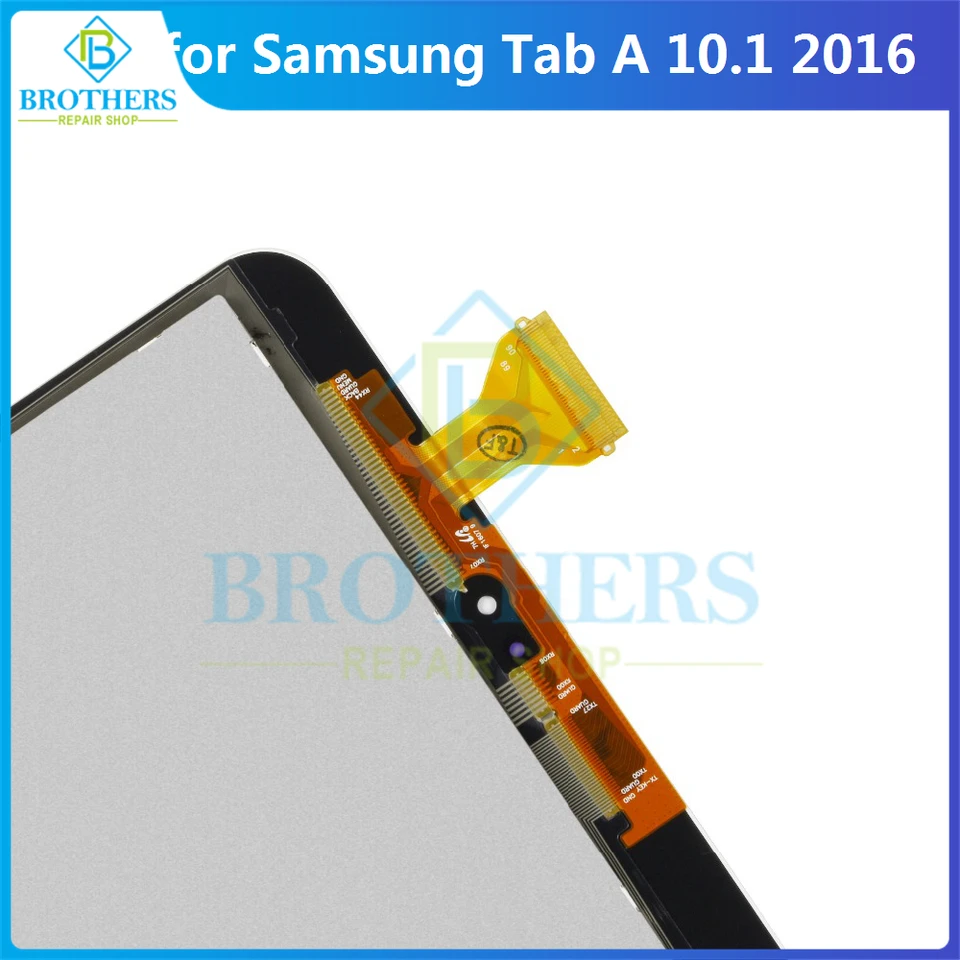 Vetro Digitizer Touch Screen Per Samsung Tab A 10.1 SM-T580/T585 | Ricambio Schermo Nero - 2