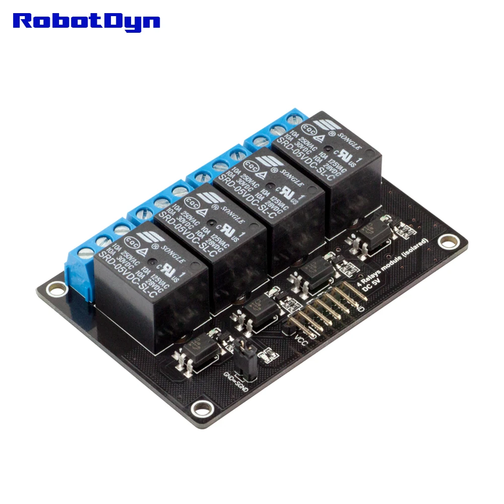 Vодуль 4 реле 5 В|relay module|relay module 4module relay |