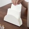 Black Gold Stainless Steel Triangle Napkin Tissue Holder Cafe Hotel Dining Table Paper Towel Storage Rack Desktop Home Decoratio 5