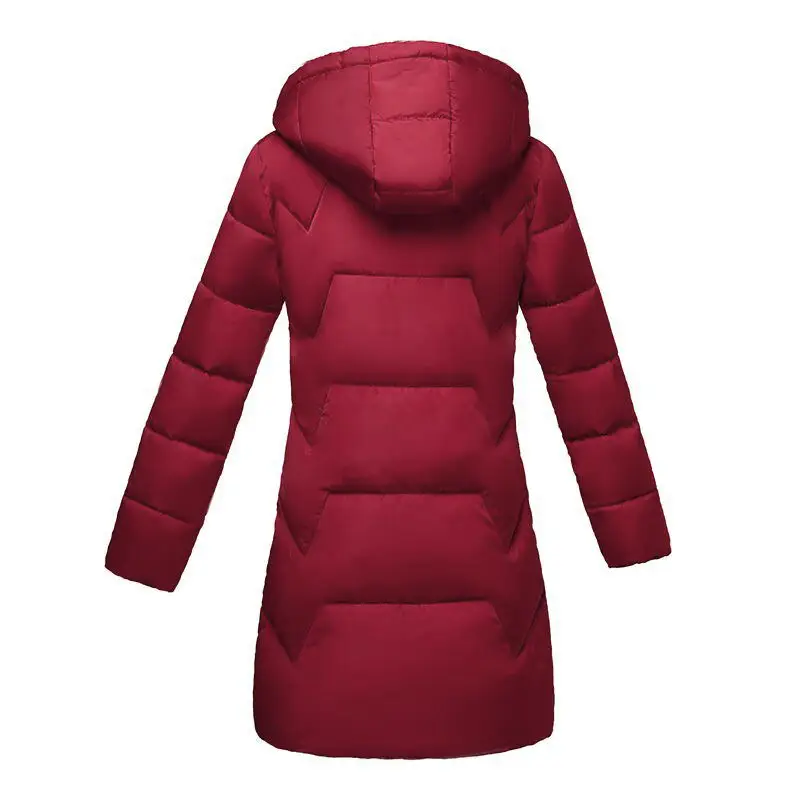 Новая зимняя куртка женская зимняя одежда с капюшоном женские парки утепленная верхняя одежда теплое зимнее пальто Женская куртка парки базовые Топы