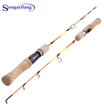 

Sougayilang 63cm Ice Fishing Rod Cross-border Winter Ultralight Weight Sea/River Fishing Rod Fishing Gear Fishing Rod