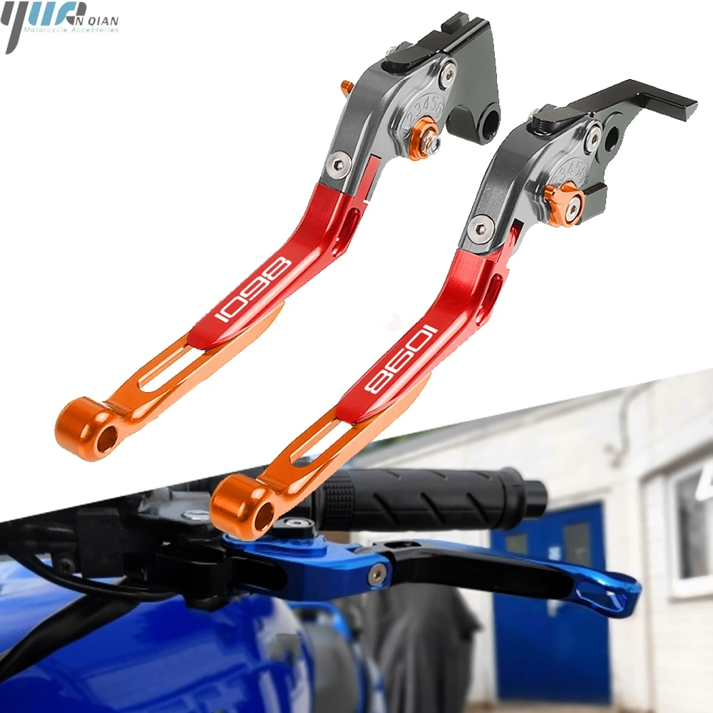 

For Ducati 1098 10 98 10-98 2007 2008 aluminum Adjustable Racing Motorcycle Brake Clutch Levers Motorcycle Accessories