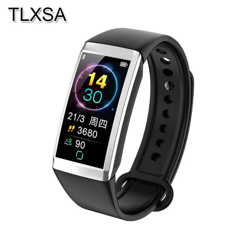 TLXSA Для мужчин Smart Band спортивные часы с шагомером пульсометром со смарт-браслет