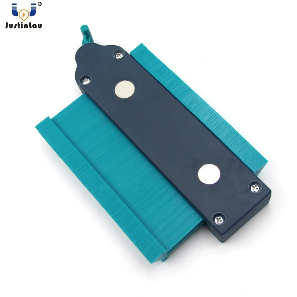 

JUSTINLAU Gauge Contour Profile Copy Gauge Duplicator Standard 5 inch Wood Marking Tool Tiling Laminate Tiles General Tools