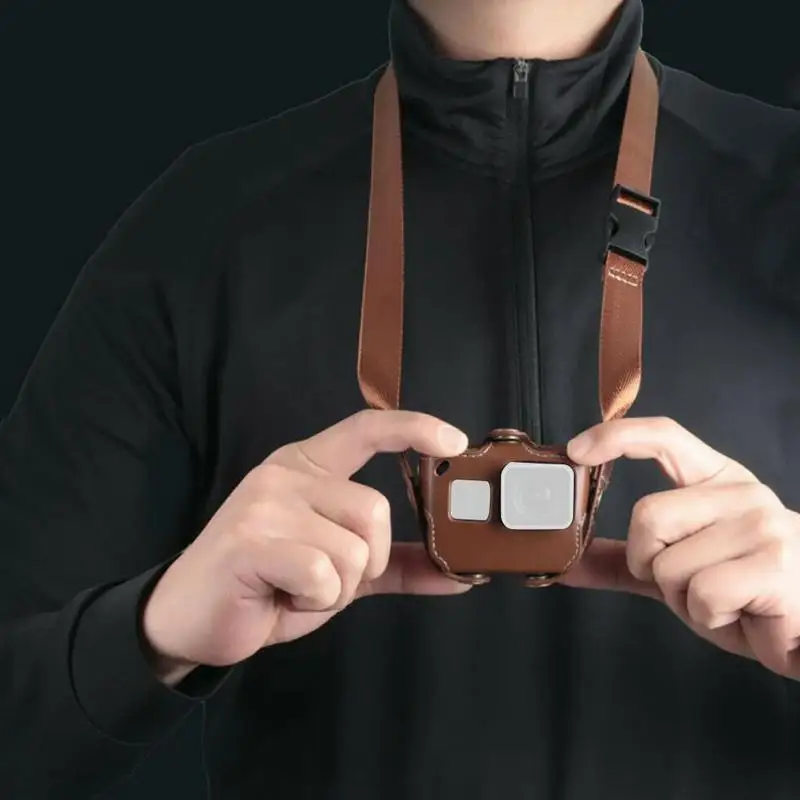 Gopro Hero5/6 Мини голая металлическая сумка для камеры Многофункциональная Кожаная Сумка Набор для камеры Спортивная M0A8