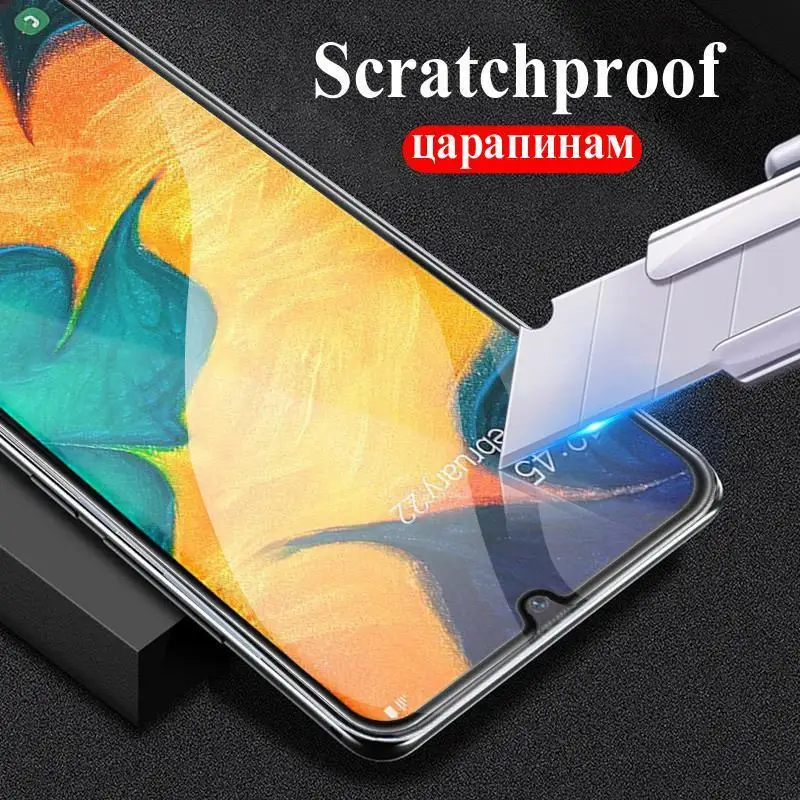 Закаленное стекло для Samsung Galaxy A50 A30 Защитное экрана A10 A70 A20 A80 A90 A40 A60