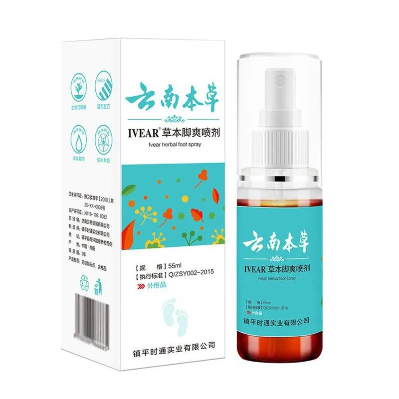 

Herbal Anti-fungal Athlete Foot Spray Antibacterial Deodorant Powder Anti Itch Sweat Odor Foot Anti-fungi Spray Feet Care New