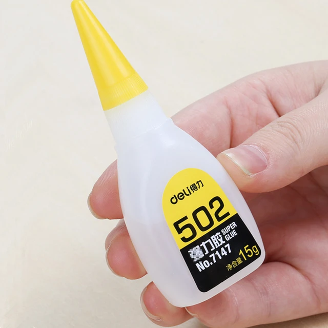 Clear Liquid Super Glue 502 Strong Quick-dry Adhesive for Handmade