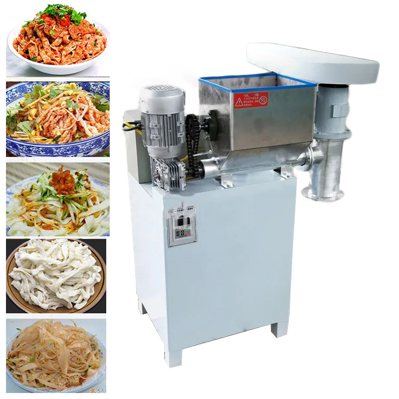 Automatic commercial fresh spicy strip machine 100/150 type multi-function cold noodle machine beef tendon machine 220V/380V 4KW
Automatic commercial fresh spicy strip machine 100/150 type multi-function cold noodle machine beef tendon machine 220V/380V 4KW