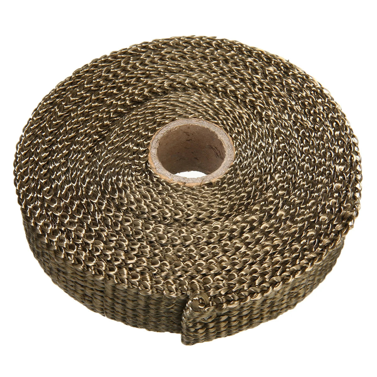 25mm*7.5 Meters Thermal Exhaust Header Pipe Tape Heat Insulating Wrap Tape Fireproof Cloth Roll With Durable Steel Ties Kit