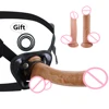 Strap On Dildo For Women Silicone Artificial Sucker Big Realistic Soft Penis Strap-ons Belt Anal Sex Toys for Couples Adults 18 1