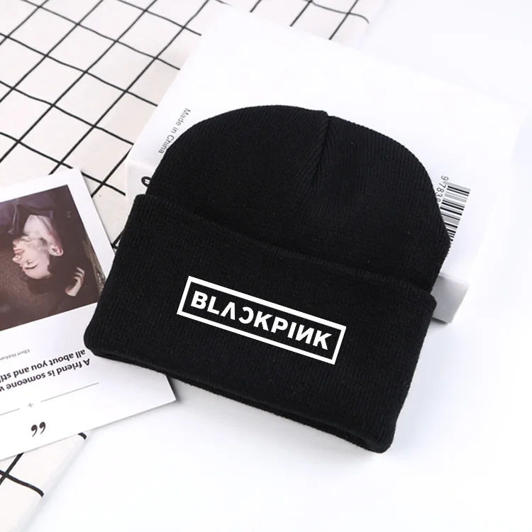 

[MYKPOP]BLACKPINK Hat Thread Beanie for Boys and Girls KPOP BEAKHYUN CHANYOEL Fans Collection SA19111109