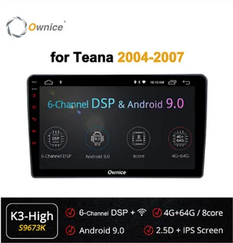 

Ownice 9inch 8Core 2 Din Android 9.0 Car Dvd Player ForNISSAN Teana 2004 - 2007 4G LTE DSP 360 Panorama Optical GPS Navi Stereo