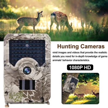

Scouting Outdoor Wildlife Motion Activated IP54 Photo Trap Trail Tracking Low Glow Hunting Camera Night Vision 1080P HD Animal