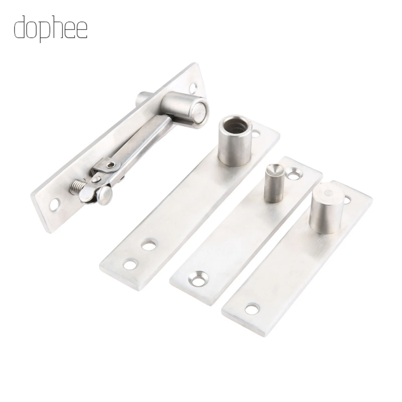 Dophee 1set Pivot Door Hinge Heavy Duty Pivot Hinge For Wood Doors Shaft Stainless Steel Murphy Door Pivot Hing Cabinet Hinges Aliexpress