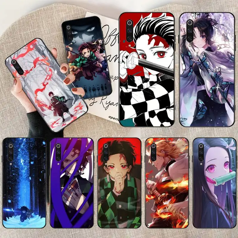 Newest Japan Anime Kimetsu no Yaiba Customer Quality Phone Case for Xiaomi Mi10 10Pro 10 lite Mi9 9SE 8SE Pocophone F1 Mi8 Lite | Мобильные