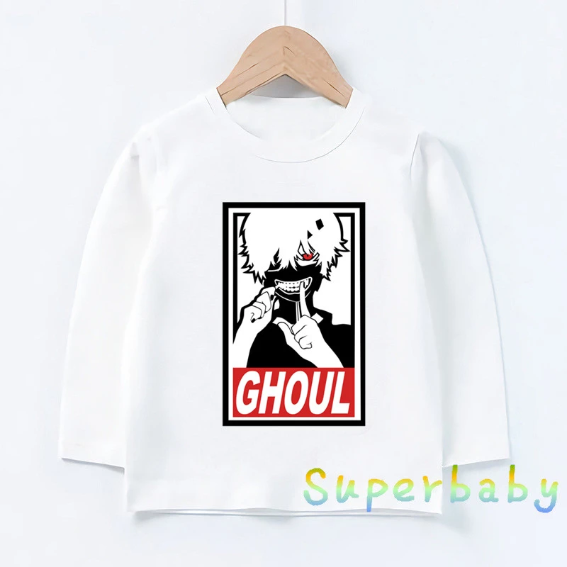 Children Animal Tokyo Ghoul Cool Print T Shirt Baby Boys Girls Funny Tops Kids Long Sleeve T Shirt Lkp5226 T Shirts Aliexpress