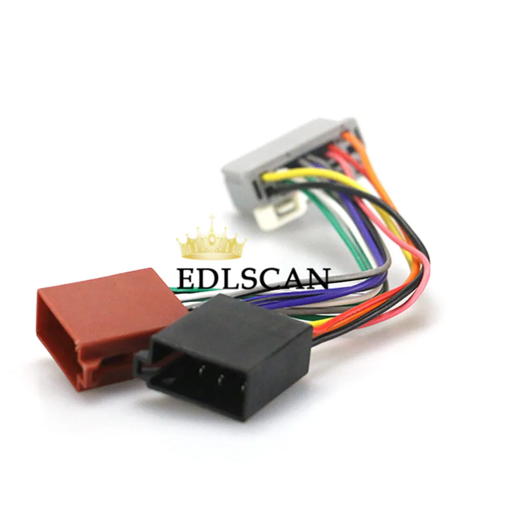 EDLSCAN 12-129 ISO жгут проводов для Honda 2008+ выберите модели АВТО ISO радио адаптер кабель 12-129