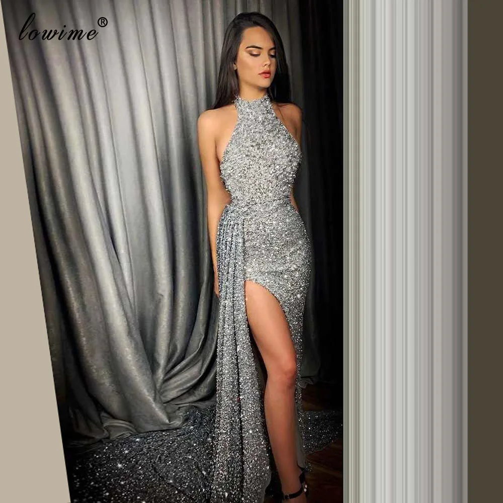 Kaftan Grijs Pailletten Prom Dress Mermaid Lange Avondjurk 2020 Turkse Cocktail Partij Jassen Robe De Soiree Vrouwen Vestidos Kaftan Grijs Pailletten Prom Dress Mermaid Lange Avondjurk 2020 Turkse Cocktail Partij Jassen Robe De Soiree Vrouwen Vestidos