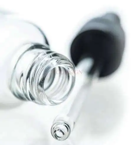 투명한 나사형 유리 드롭퍼 병 30ml 밀봉형 드롭퍼 화학 실험 장비 에센셜 오일 병