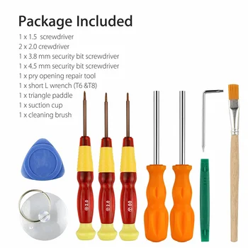 

10 In 1 DIY Screwdriver Set Opening Repair Mini Hand Tool Game Machine Portable Kit Engineering Non-abrasive For Nintendo Switch