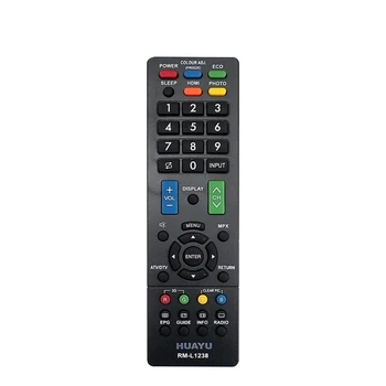 

Universal Remote Control for LCD LED TV HD Plasma RM-L1238 Replacement for SHAP