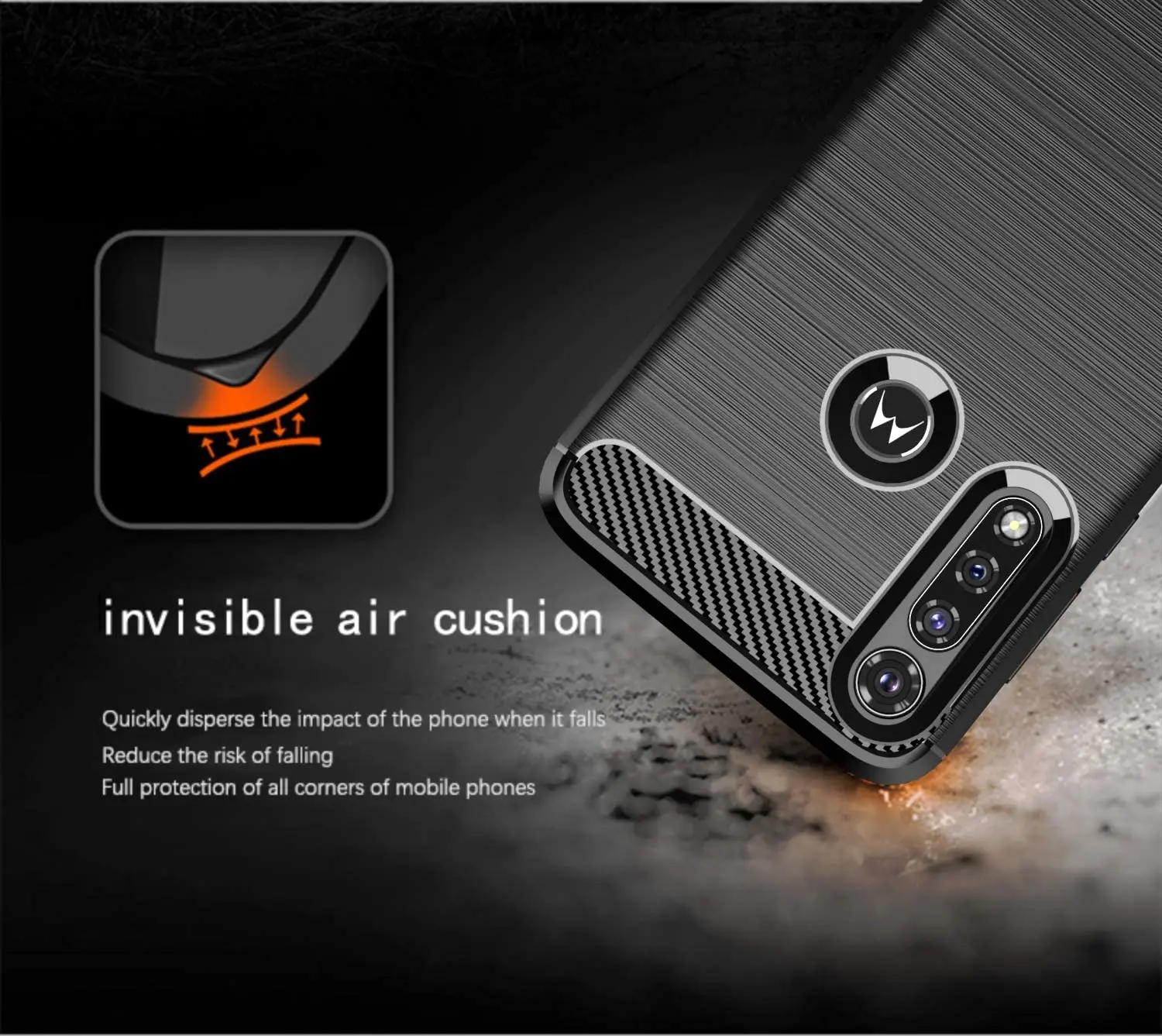 Sleek and Stylish Non-Slip Shockproof Protective Slim Fit Soft TPU Silicone Phone Case