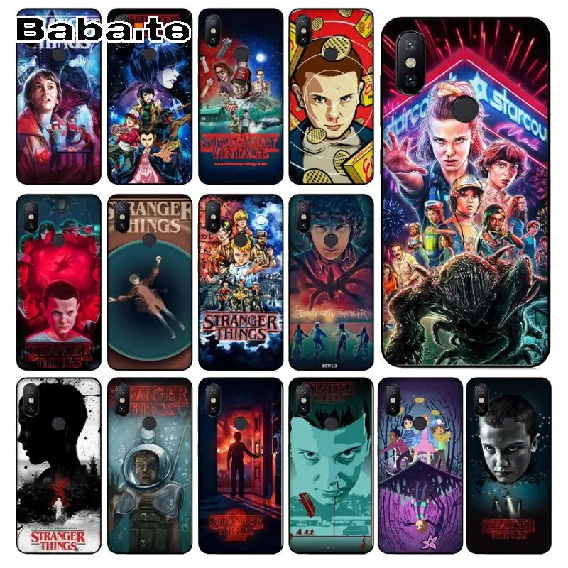 Чехол для redmi note7 Stranger Things мягкий чехол для телефона redmi 7 5plus 5A 6pro 4 note5A note6pro note7 мобильный чехол