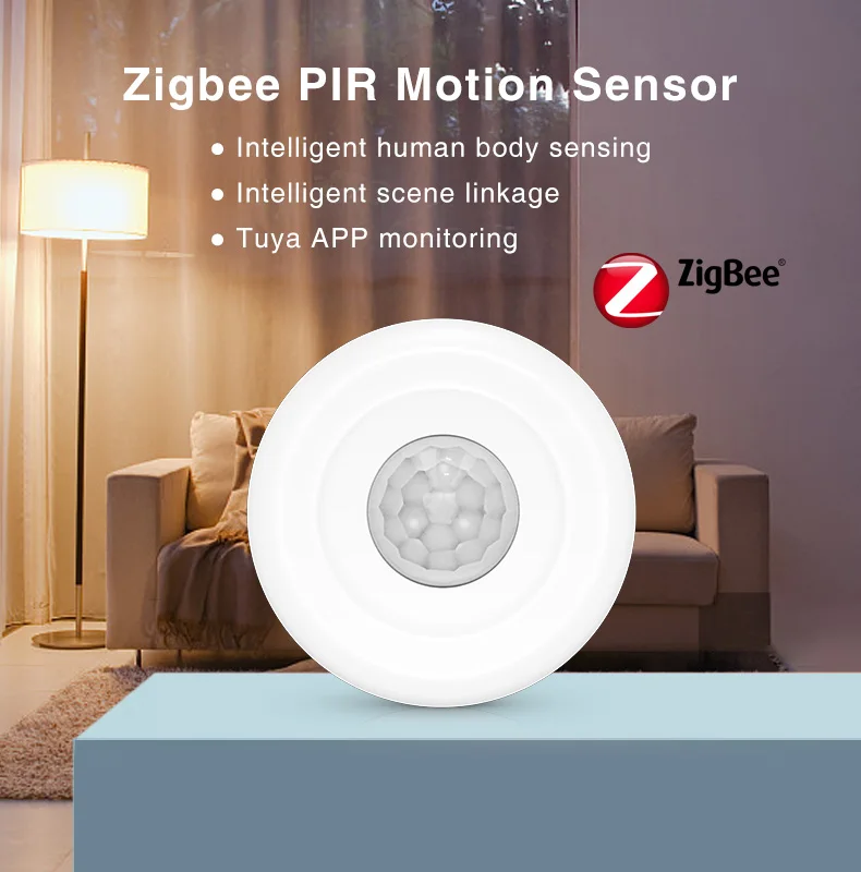 Tuya zigbee sensor de movimento movimento do