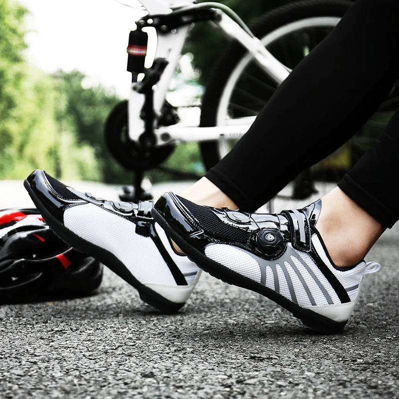 Кружевное боа система велосипедная обувь для мужчин легкие велосипедные Кроссовки Женская обувь для горного велосипеда дышащая Спортивная обувь