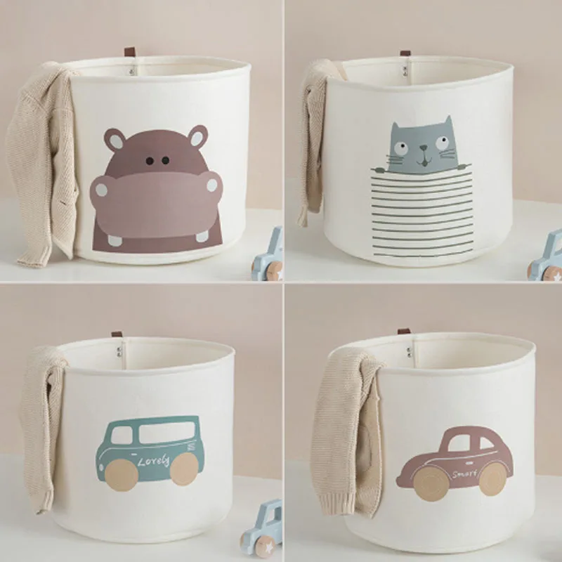 Large Storage Baskets Toys Felt Fabric Toy Storage Basket Storage