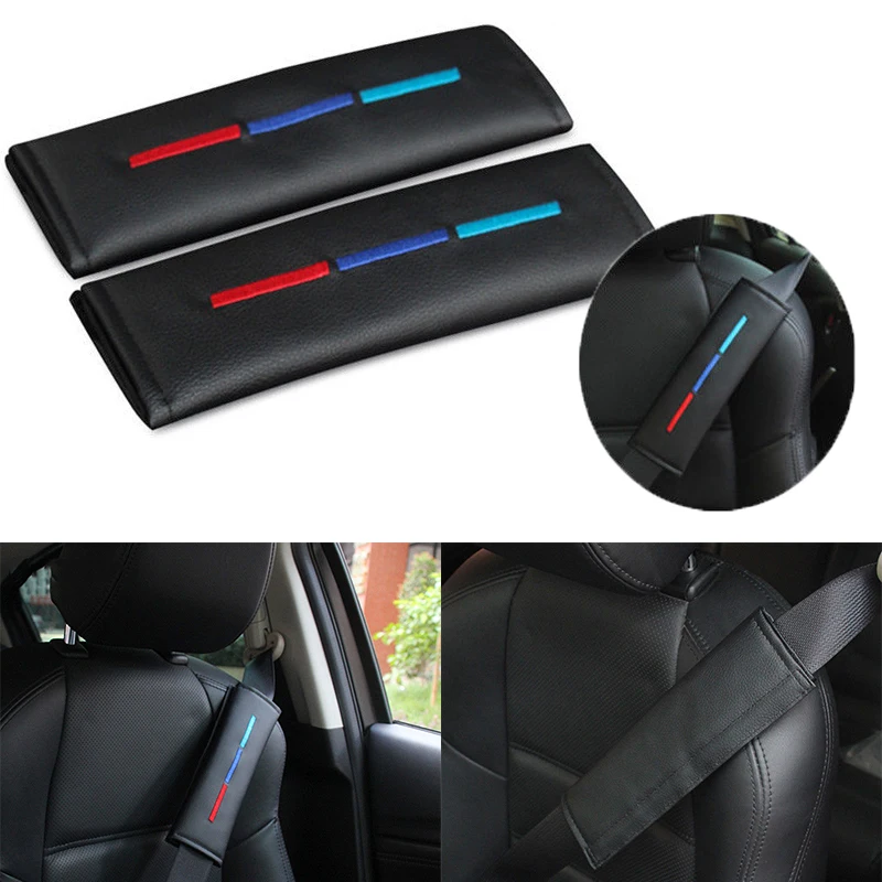 Защитный ремень 23*7,5 см, чехол для автомобиля с вышивкой, мягкие подплечники, практичный универсальный, высокое качество, Pro