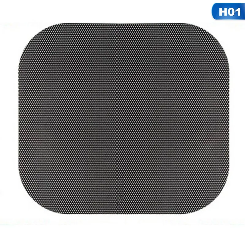 1Pair 42*38cm Sticker Car Sunshades Electrostatic Sticker Side Window Sunshades Sunscreen Film Sticker Car Cover Styling