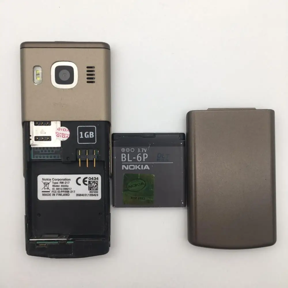 Мобильный телефон Nokia 6500 Classic 6500C 100% оригинал разблокированный 3G