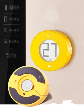 

Creative Digital Countdown Cooking Baking Timer Silent Mini Yellow Reminder Alarm Clock Home kitchen Office Decoration LA46