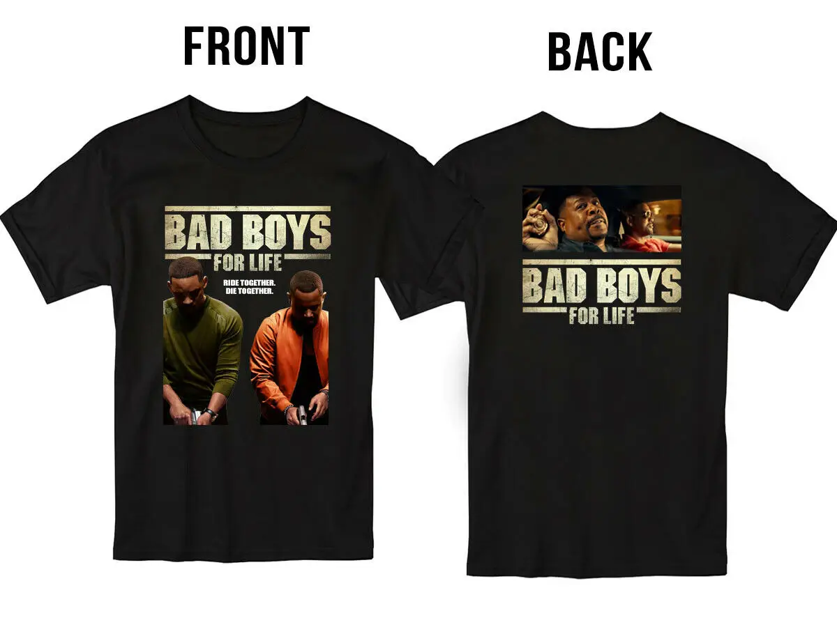 

Bad Boys 3 For Life 2020 Movie T Shirt Men S 5Xl Front Back