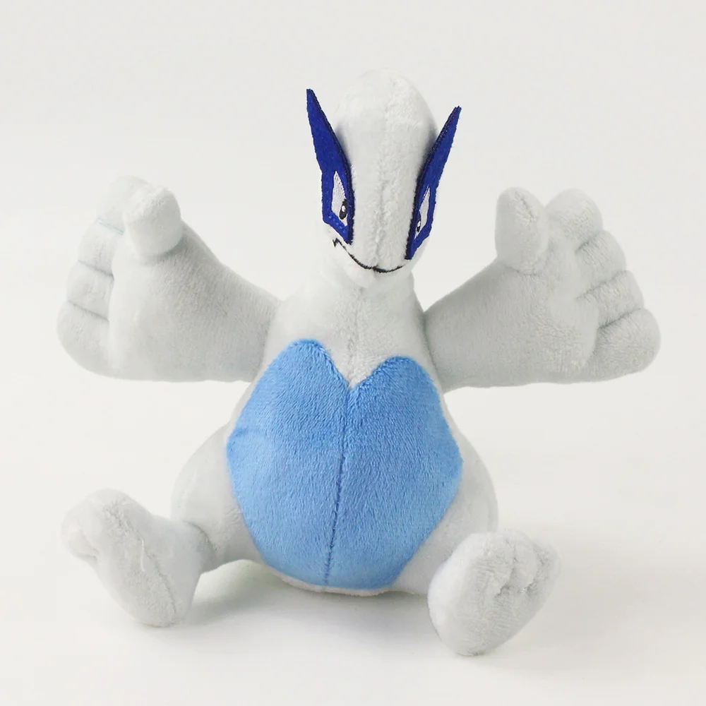 Pokemon Lugia Plüsch Figur Kuscheltier Plush Toy Stofftier Anime Plush 15 cm 