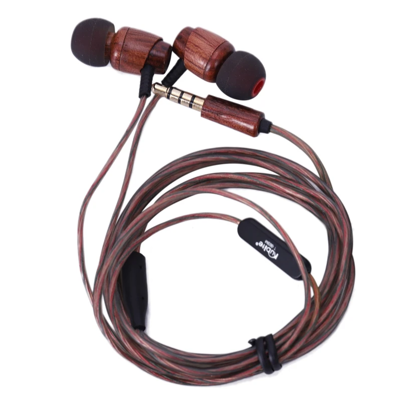 Rose Kubite T-007J 3,5 мм супер бас стерео наушники-вкладыши спортивные наушники с микрофоном для iPhone - Цвет: Rose