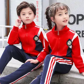 

Kindergarten Clothes Primary School Uniforms Teacher Student suits Mom Dad Son Daughter Tracksuit Family Match Outfits