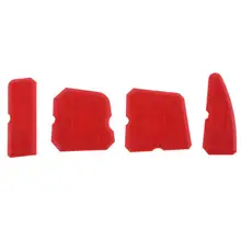 4 шт. шприц для заделки швов инструмент силиконовый герметик затирки жидкость для снятия скребок для пола(B