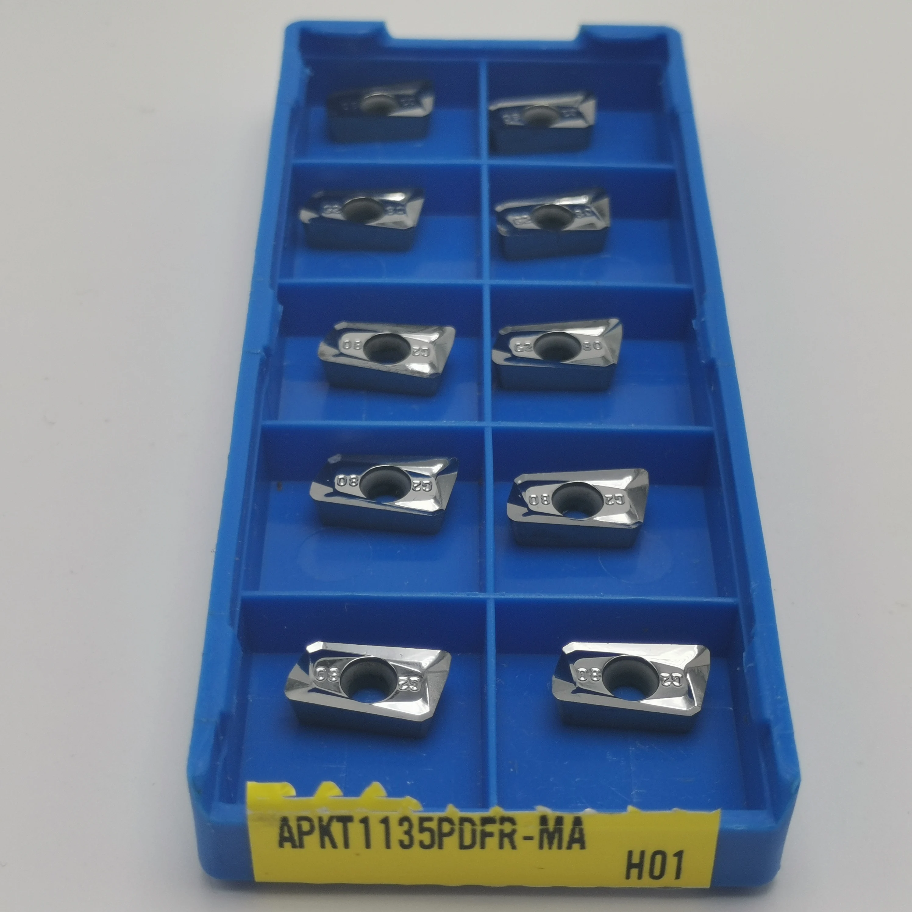 

KORLO milling insert APKT1135PDFR MA H01 CNC machine tool AL TIN alloy shoulder milling cutter