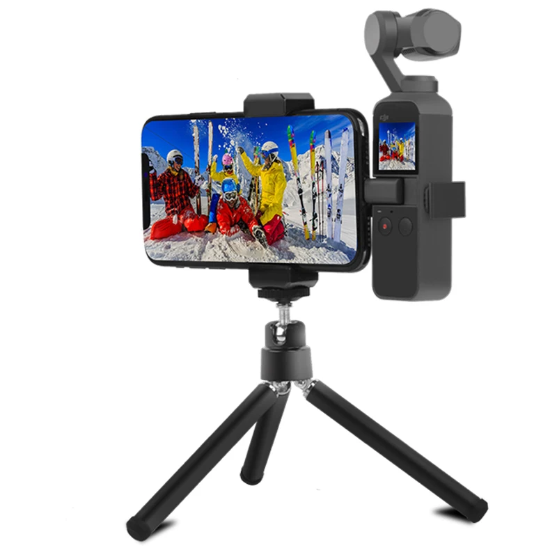 

Mobile Phone Securing Clip Bracket Mount Desktop Tripod for DJI Osmo Pocket Phone Clip Handheld Gimbal Accessories