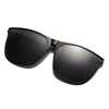 Polarized Flip Up Clip On Sunglasses Men Photochromic Sunglasses Night Vision Square Glasses Sun Shades Uv400.jpg