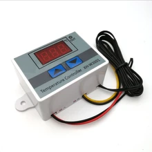 Microcomputer digital display temperature control switch 12V-220V 120W240W1500W thermostat NTC sensor temperature W3001 