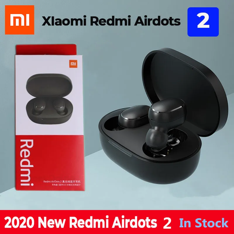 TWS стереонаушники Xiaomi Mi Redmi AirDots 2 Bluetooth 5 0 с микрофоном|Наушники и гарнитуры| |