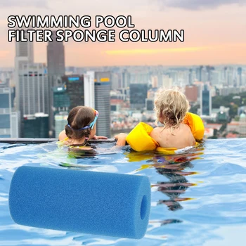 

Swimming Pool Filter Foam Reusable Washable Biological Cleaner Foam Filter Sponge Swimming Accessories Suitable for Intex Type A