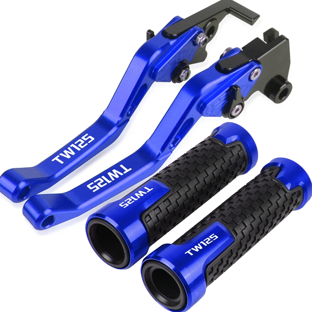 

For Yamaha TW125 TW 125 1999-2004 2003 2002 2001 2000 Motorcycle Short Brake Clutch Levers Handlebar Grip Handle Bar Accessories