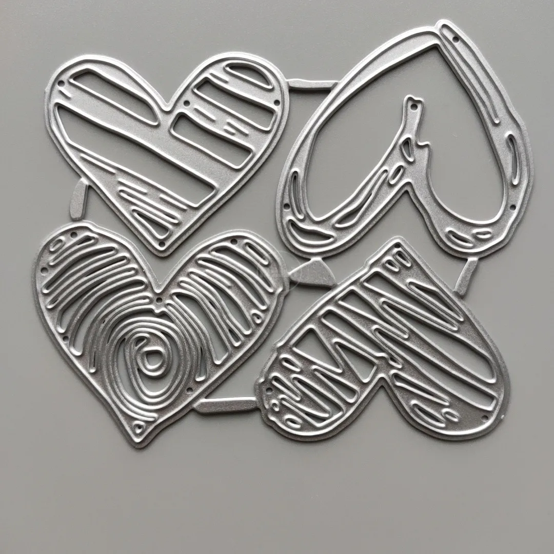 Metal Cutting Dies Hearts Craft Cutting Dies Hearts Metal Cutting