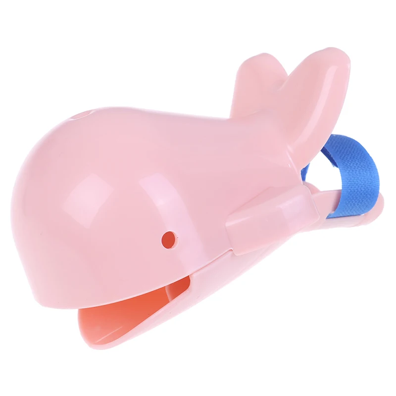 Kid Plastic Flexible Kitchen Faucet Extender Sink Handle Extension Toddler Bathroom Children Hand Wash For Conventional - Цвет: Розовый