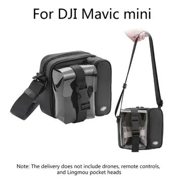 

Black Durable Mini Shoulder Crossbody Bag Portable Storage Bag Carrying Case Box for DJI Mavic Mini for Osmo Pocket/Action